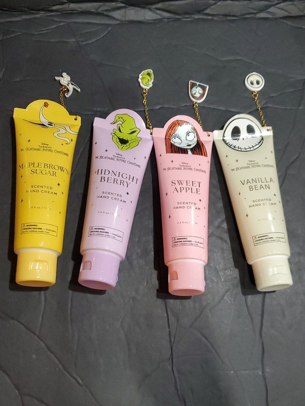 Disney's Tim Burton's Nightmare Before Christmas 4pack scented hand creams new